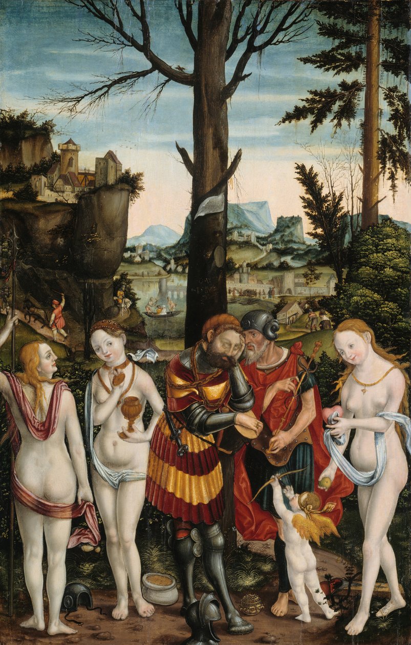 Drømmen om Paris, 1536. af Monogrammist PG