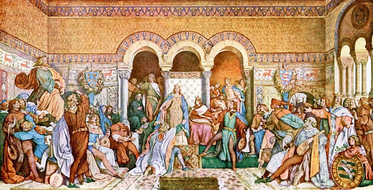 Ekkoet (Tavhe Echo) af Moritz Ludwig von Schwind