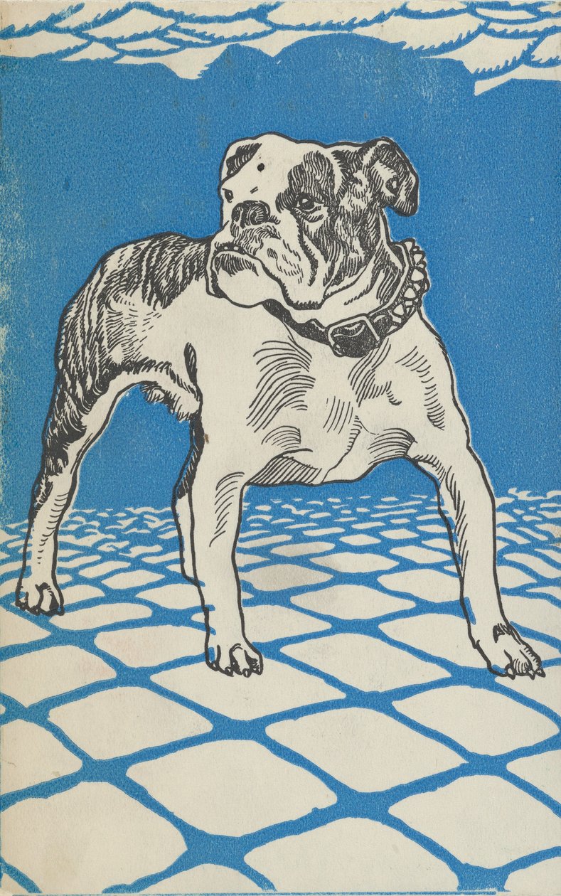 Bulldog, 1912. af Moritz Jung