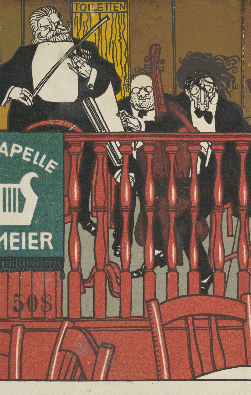 Salonorkester Meier, 1911. af Moritz Jung