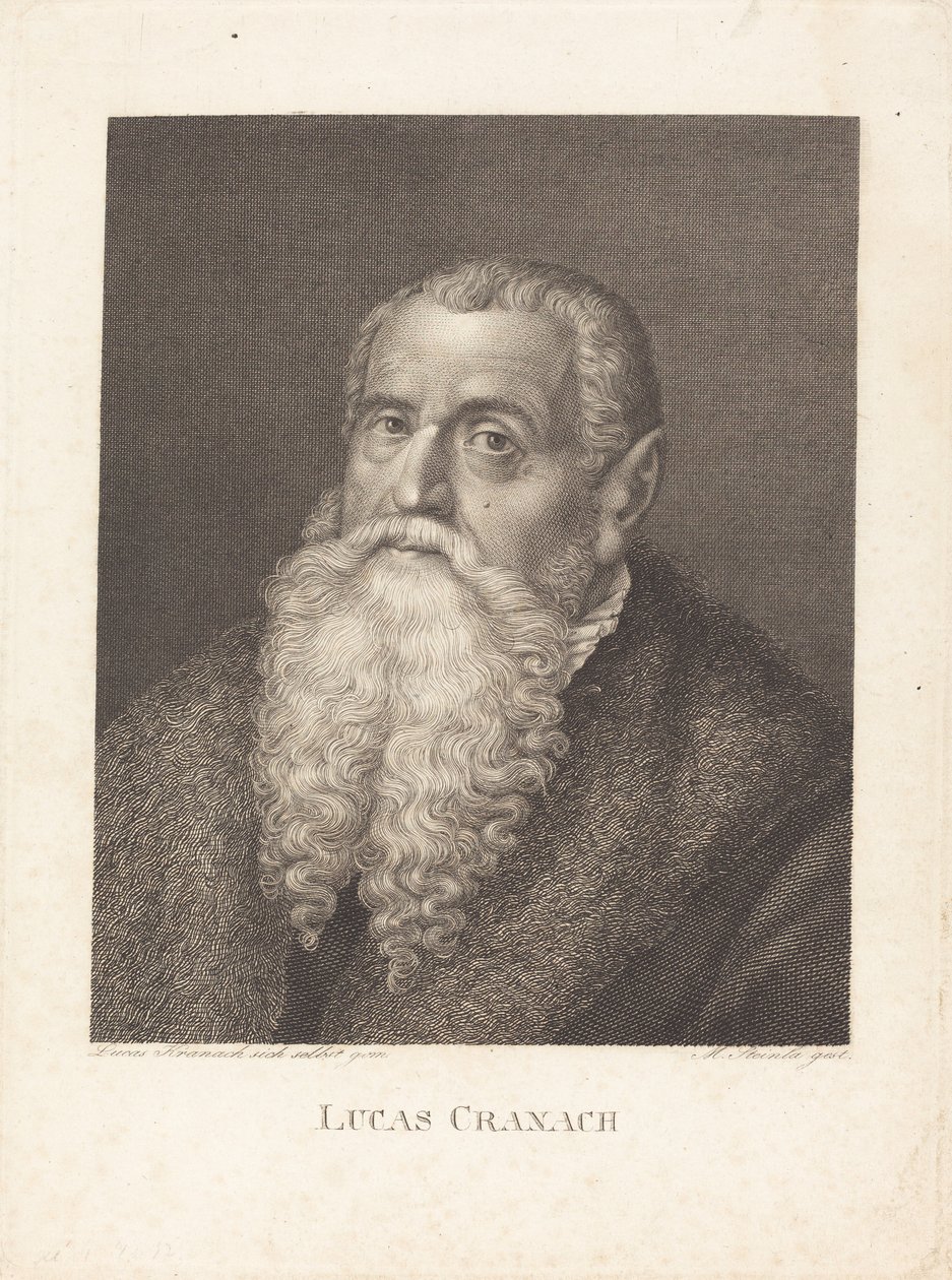 Lucas Cranach af Moritz Steinla