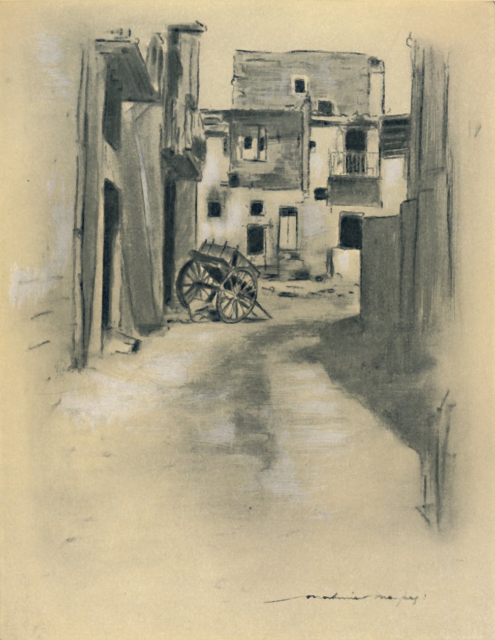 Deserted Houses, 1903dani af Mortimer L Menpes