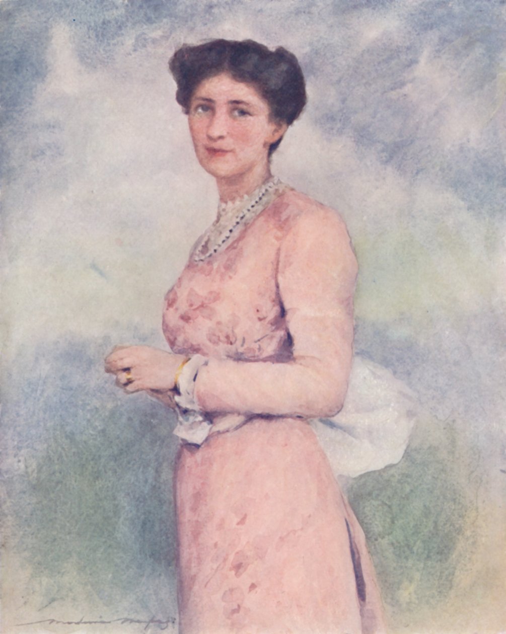 Lady Curzon, 1903dani af Mortimer L Menpes
