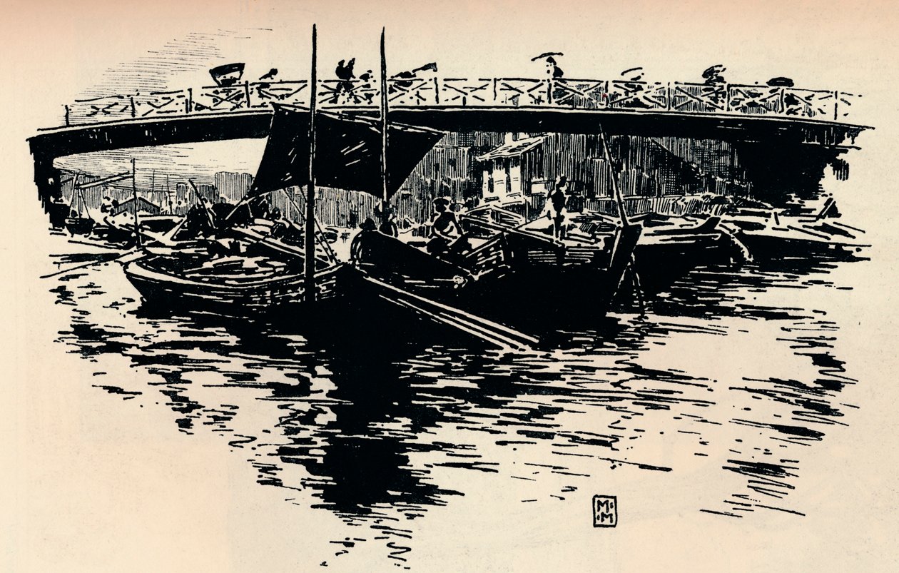 Osaka, Japan, c1900. dani af Mortimer L Menpes