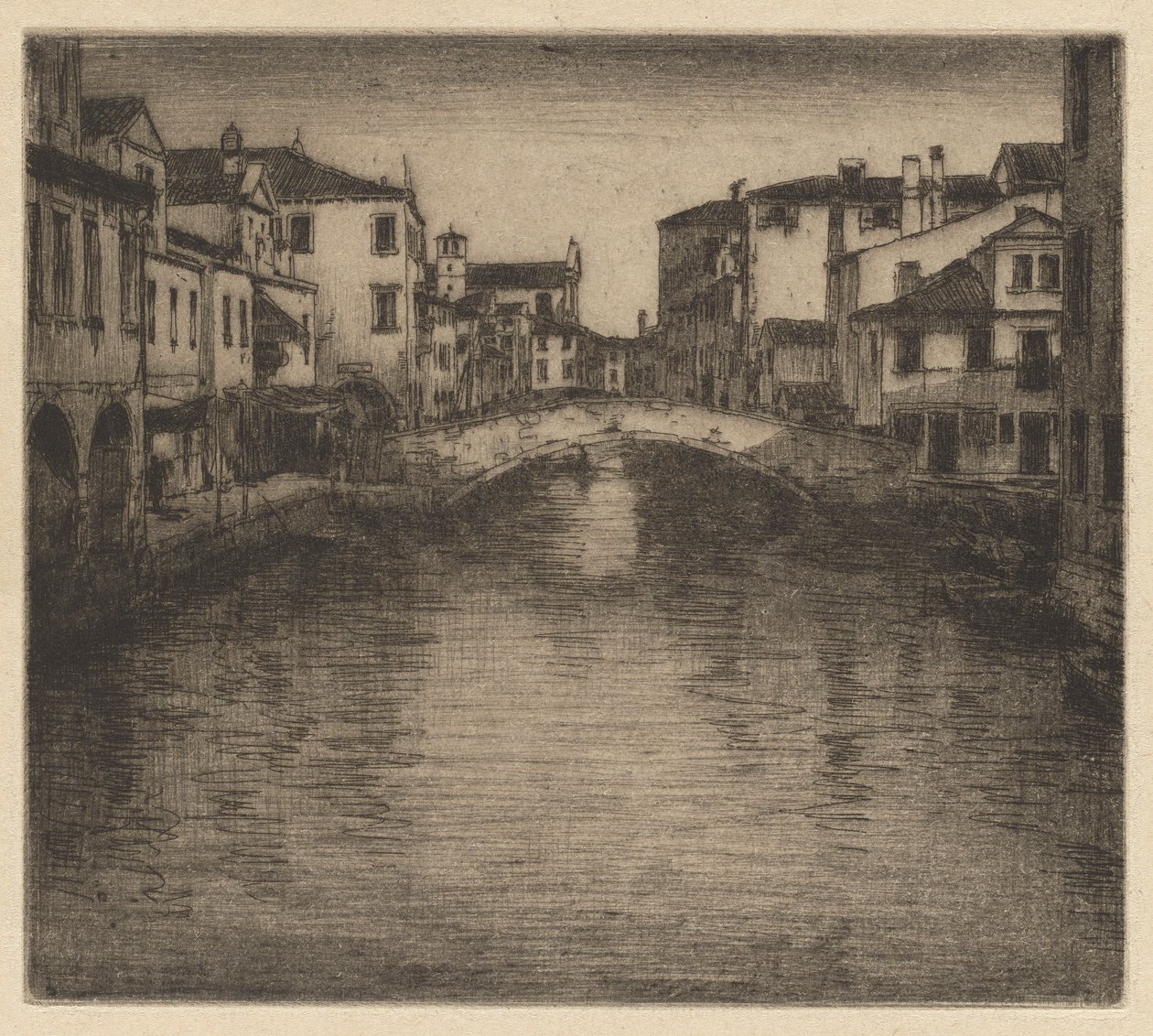 En sidekanal, Venedig af Mortimer Menpes