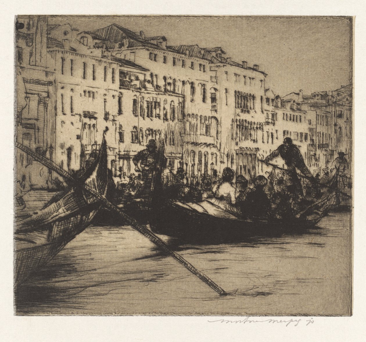 F? The Day, Venedig af Mortimer Menpes