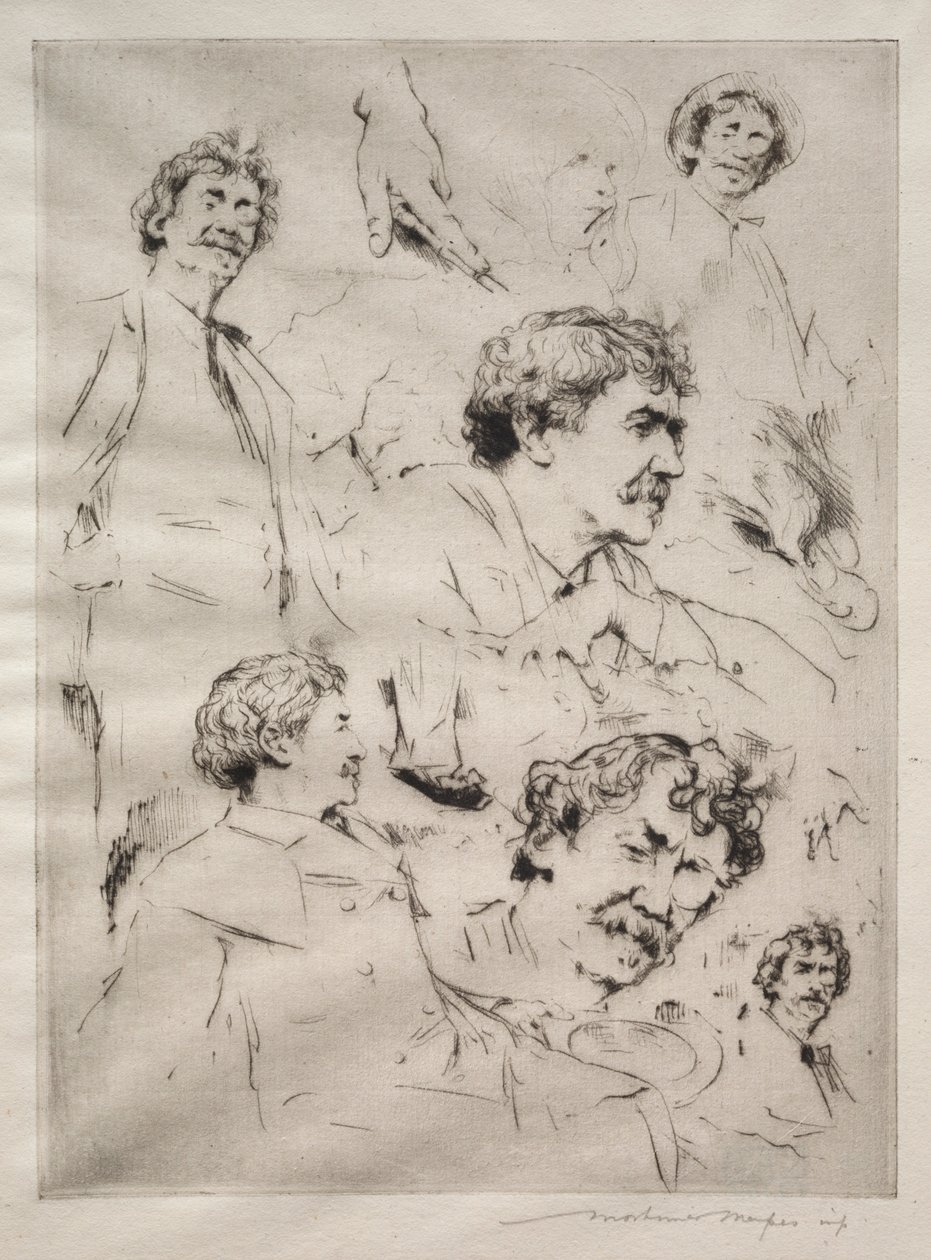 James MacNeill Whistler. af Mortimer Menpes