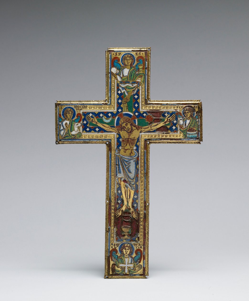 Reliquary Cross af Mosan Workshop