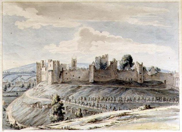 Ludlow Slot af Moses Griffith