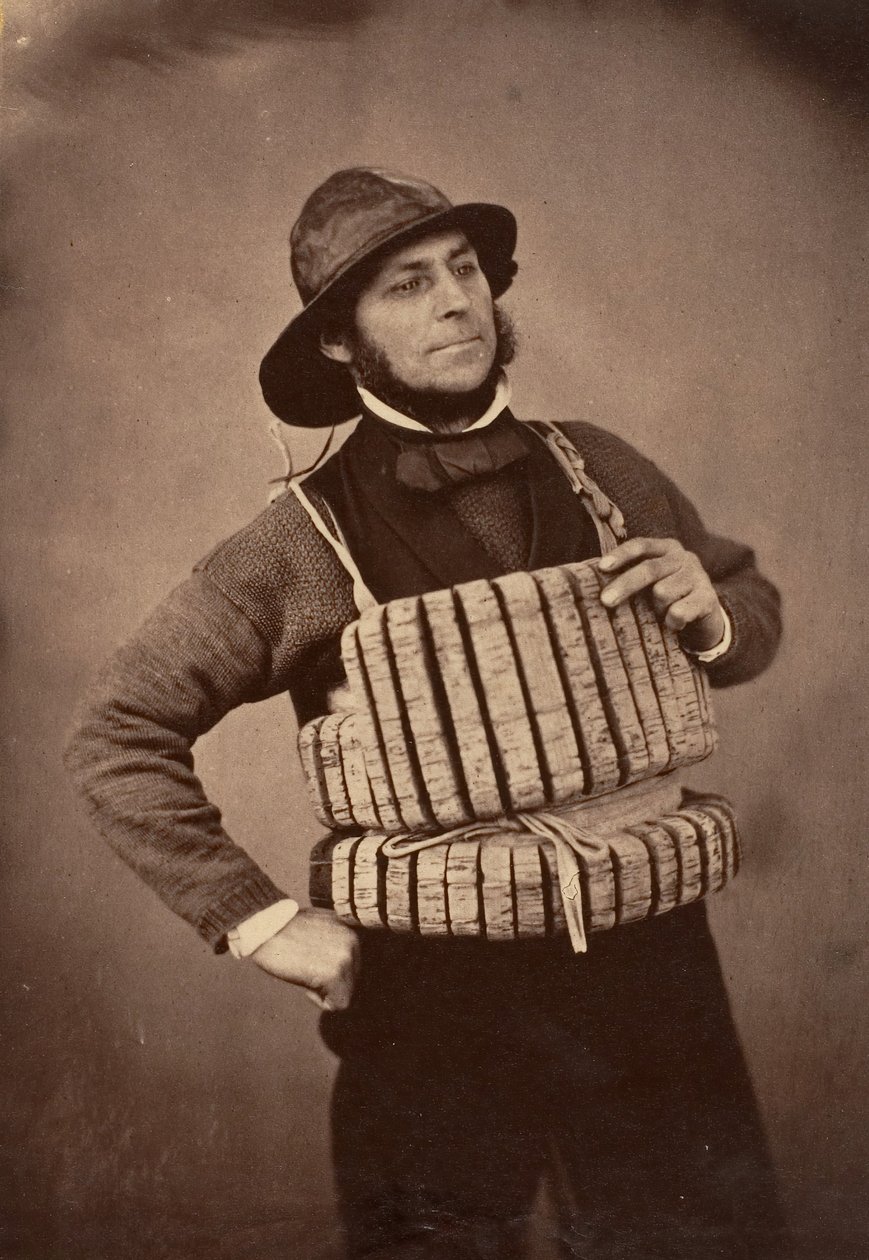 Kaptajn på Tenby-redningsbåden, 1853-56. af Mr. Gonne