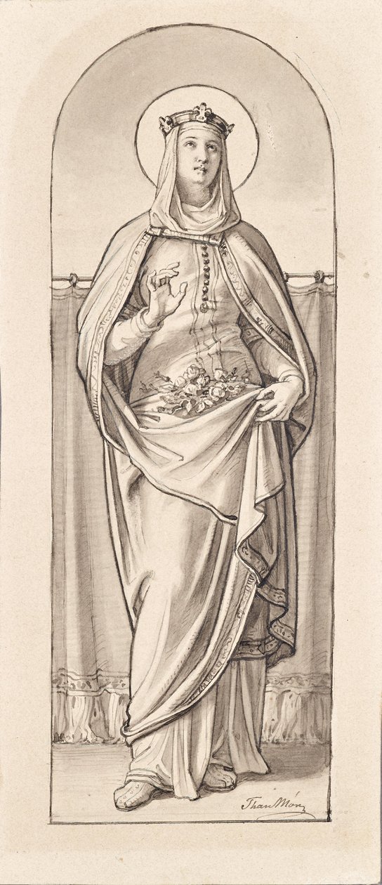 Sankt Elisabeth af Thüringen af Mór Than