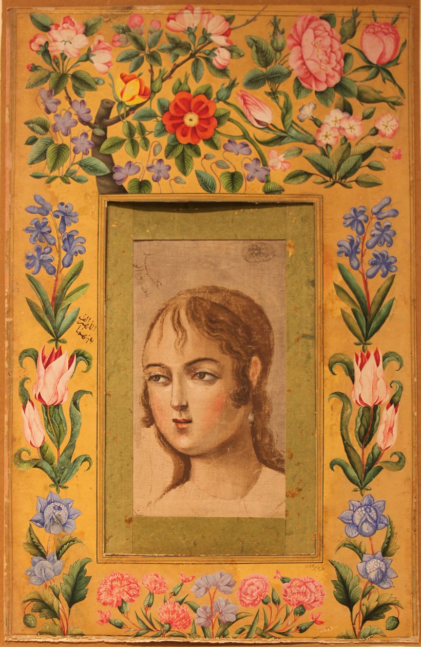 Maleri af en ung skønhed, 1740