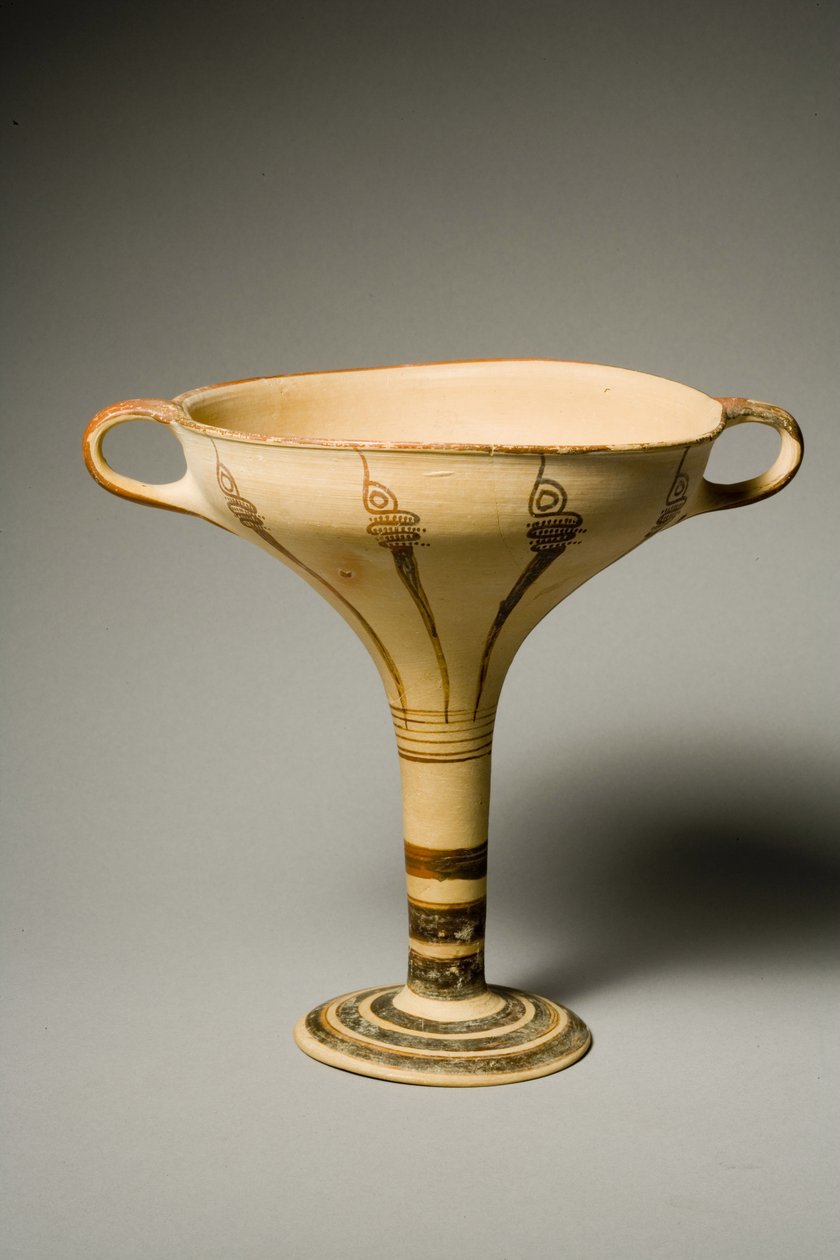 Stilket kylix (keramik) af Mycenaean