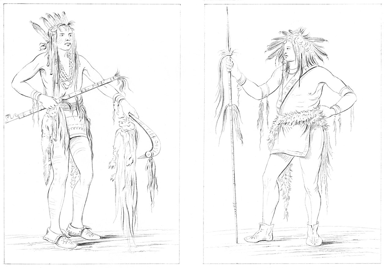 Chippewas, 1841. af Myers and Co