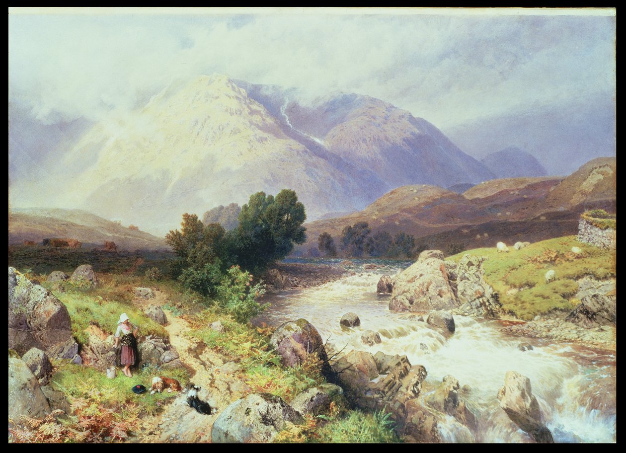Højlandet, nær Argyle af Myles Birket Foster