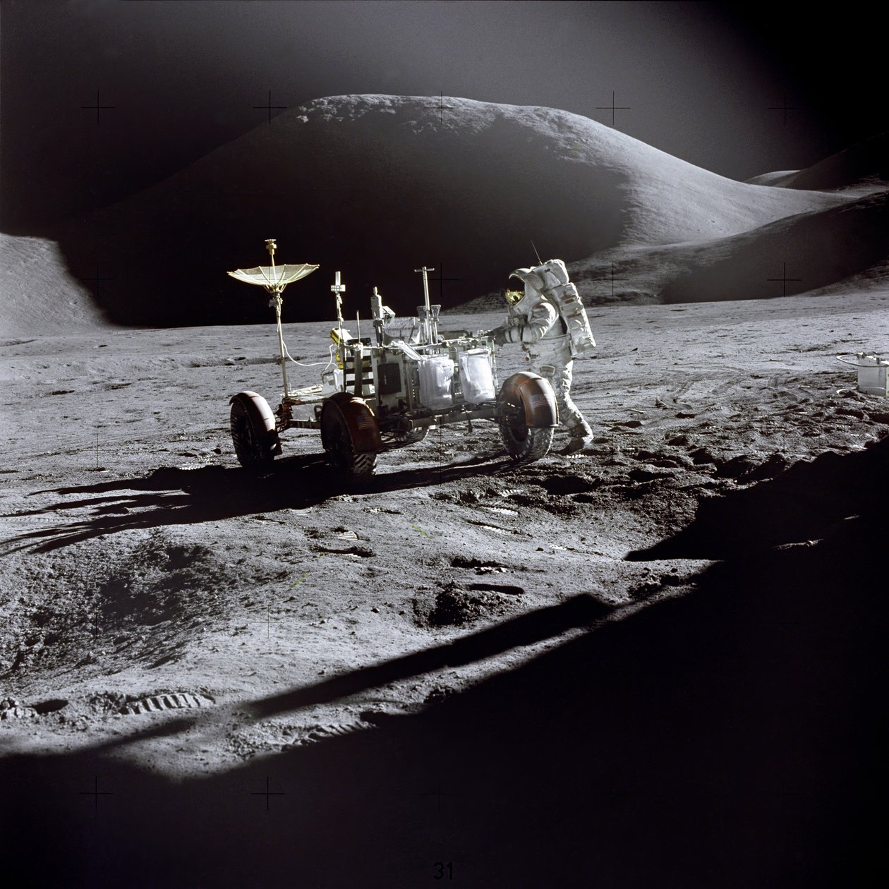 Apollo 15 - NASA, 1971. af NASA Images