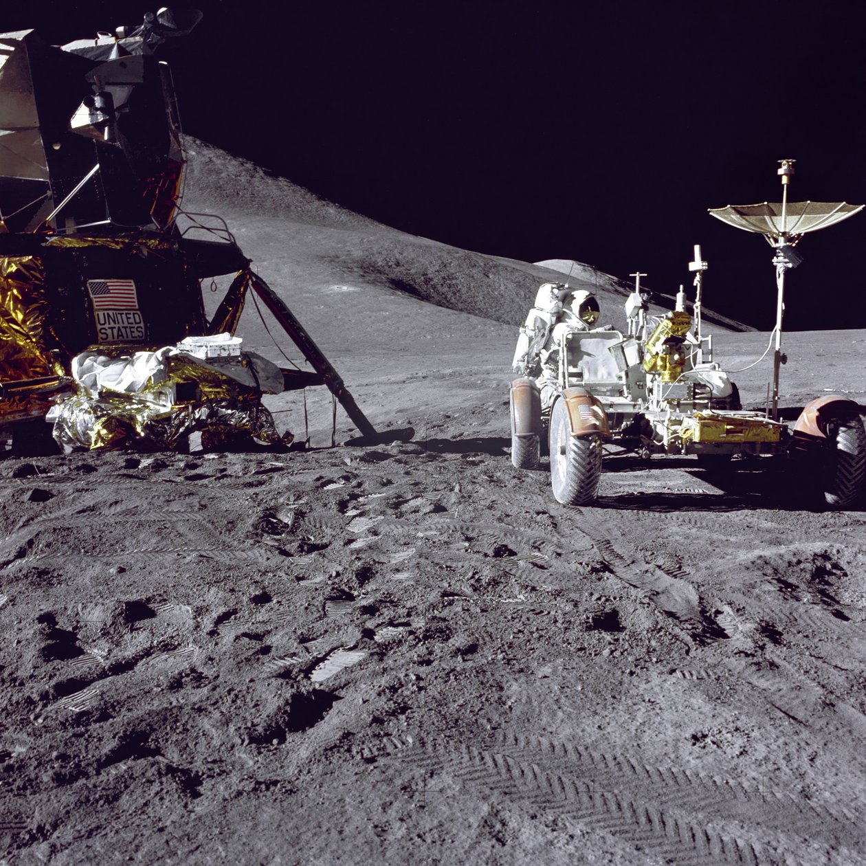 Apollo 15 - NASA, 1971. af NASA Images