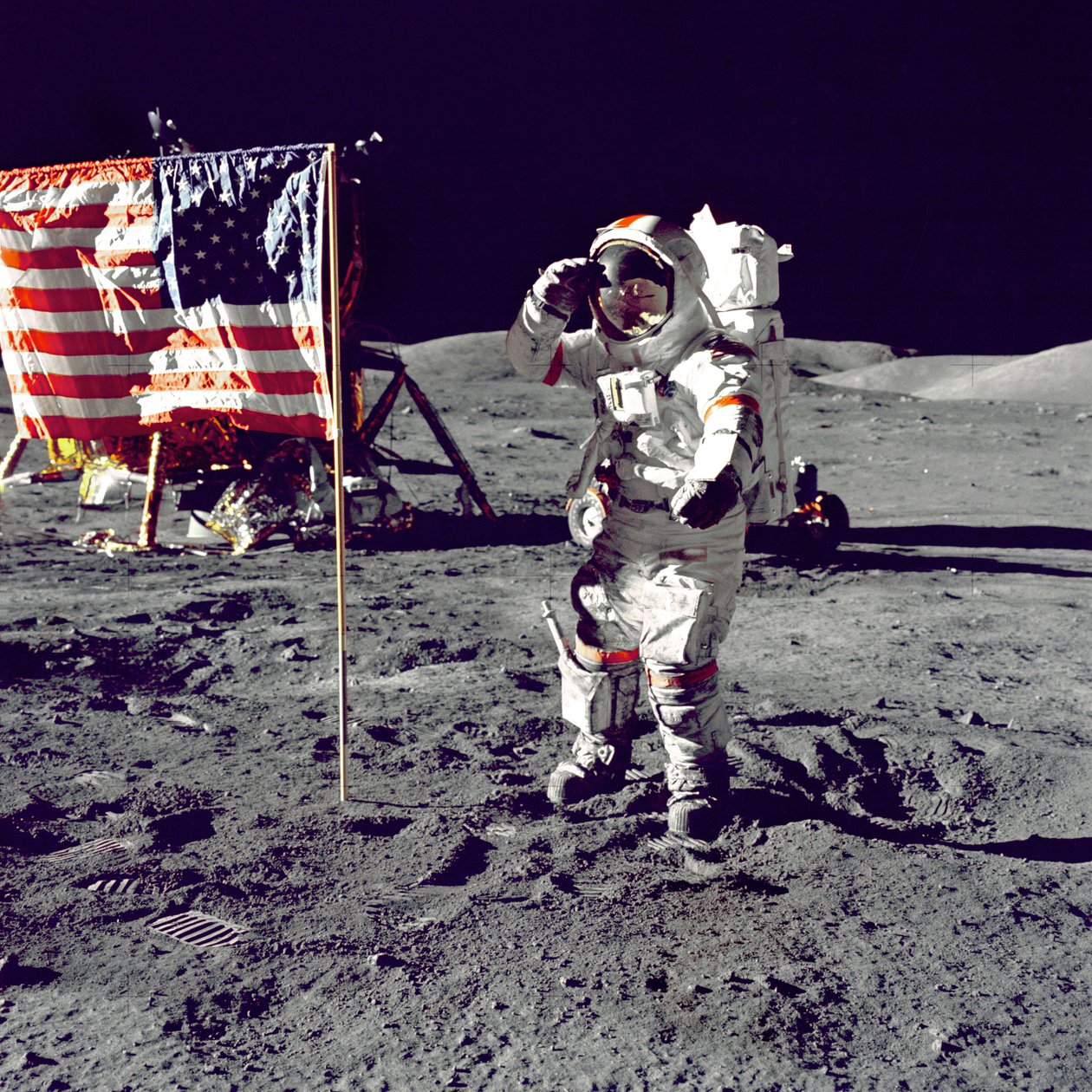 Apollo 17 - NASA, 1972. af NASA Images
