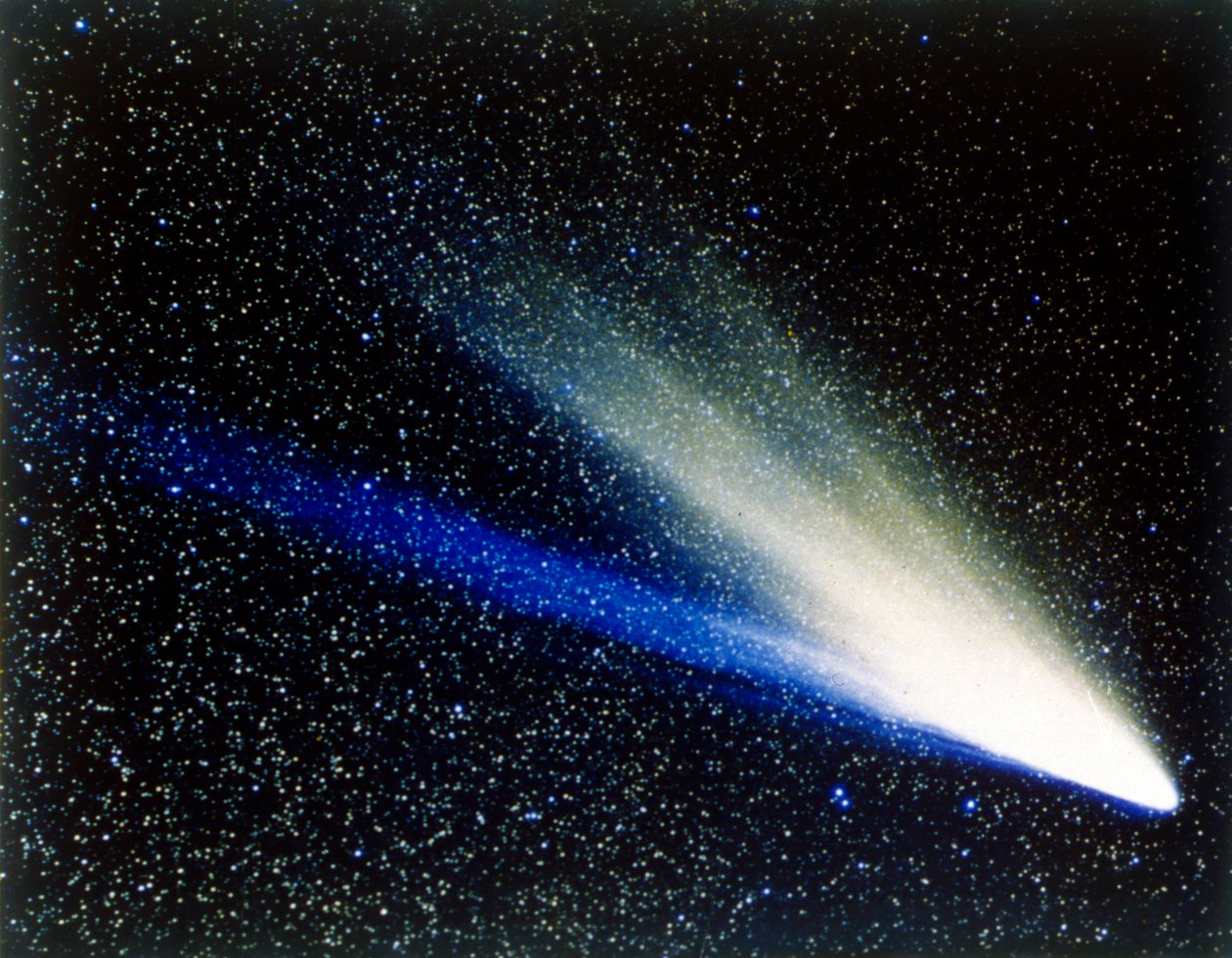 Comet West nær solen, 1976. af NASA Images
