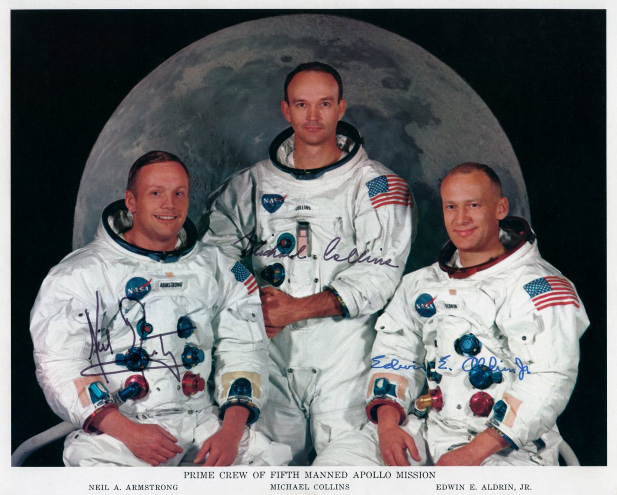 Besætningen på Apollo 11, 1969. af NASA Images
