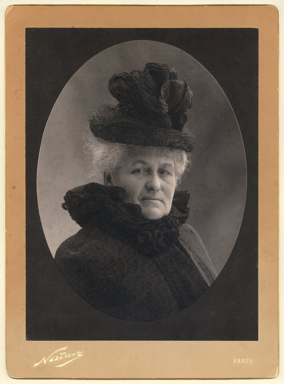 Alice Monet (1844-1911) 1899 (sølvtryk) af Nadar