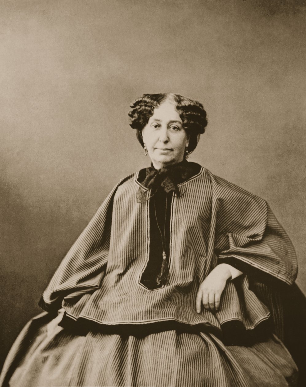 George Sand, 1865 (fotogravure) af Nadar