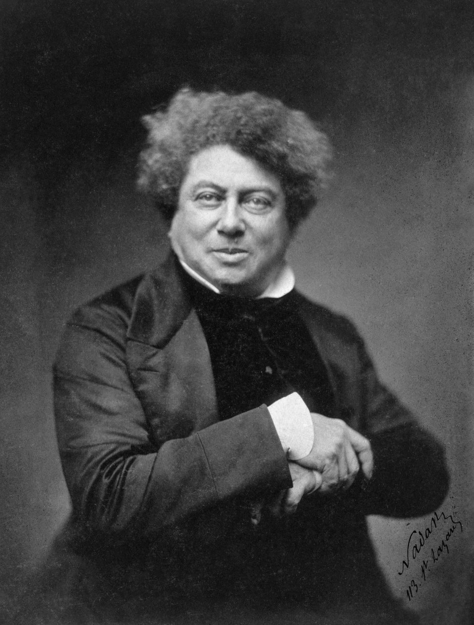 Alexander Dumas père (1802-1870) af Nadar