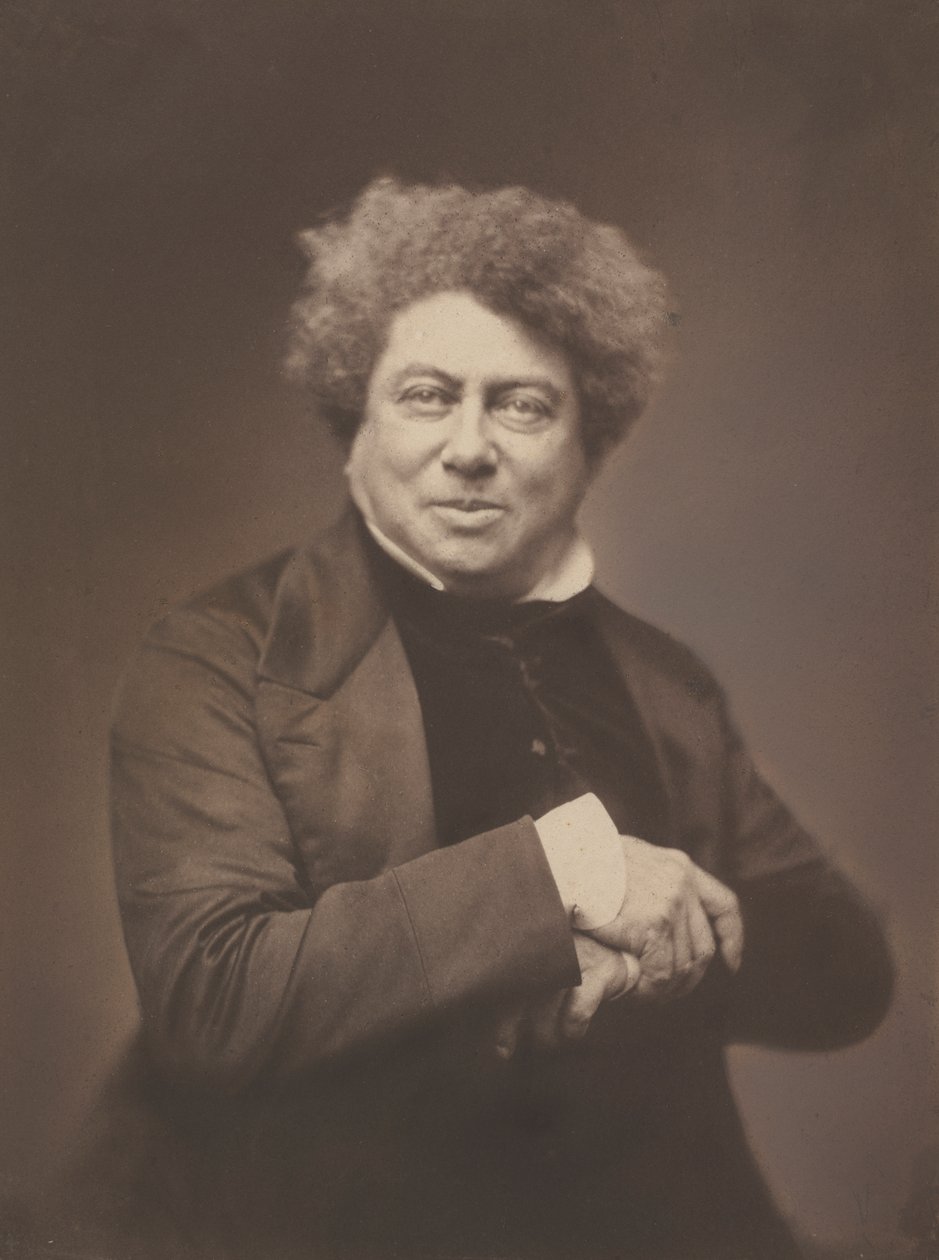 Alexandre Dumas far (1802-1870) af Nadar