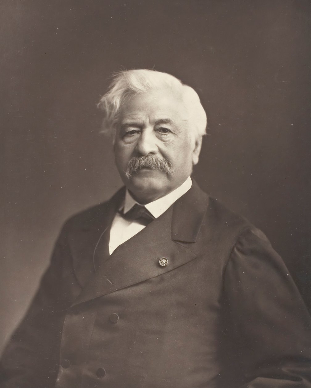 F. de Lesseps, ca. 1876. af Nadar