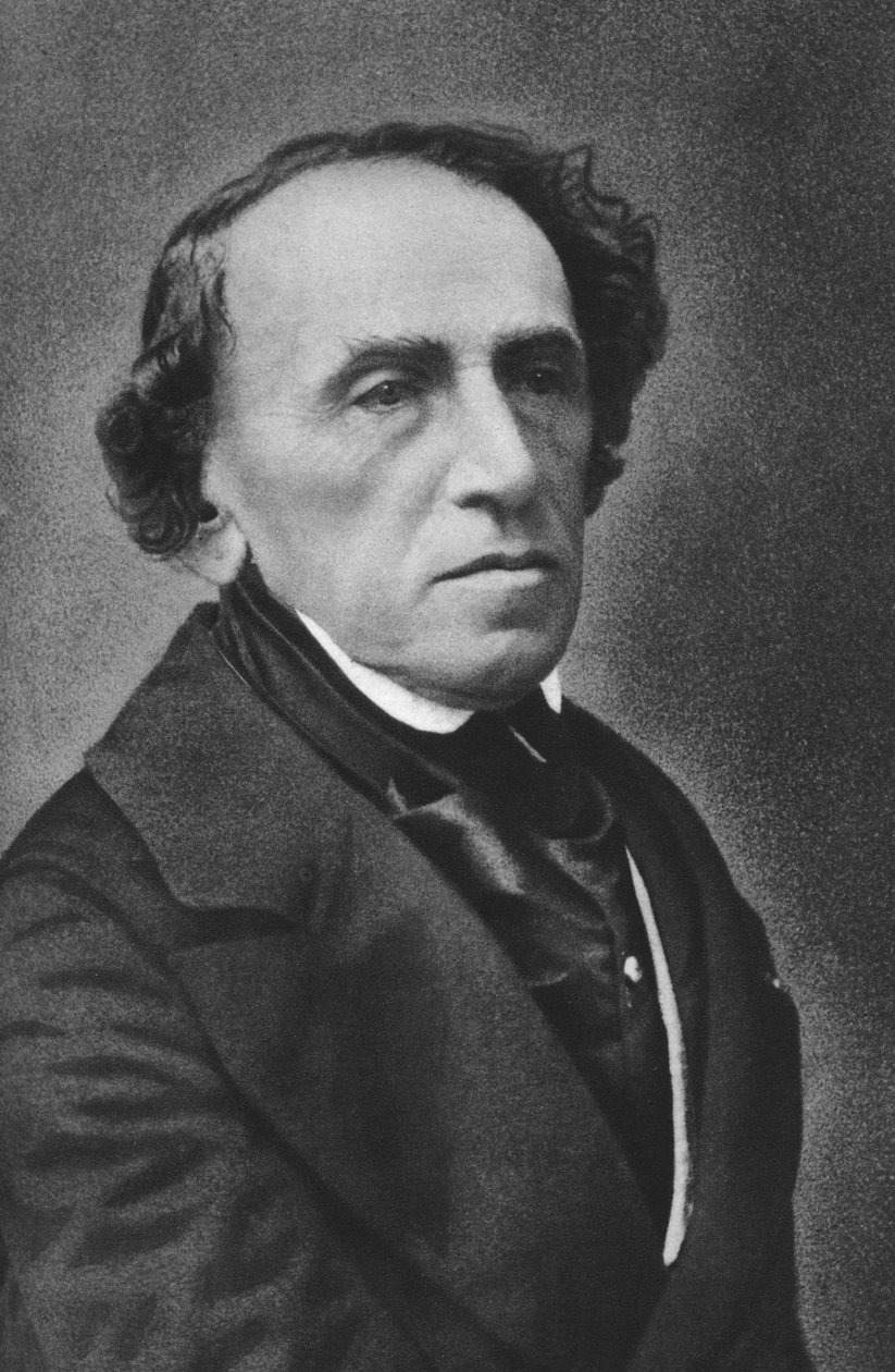 Giacomo Meyerbeer, tysk operakomponist. af Nadar