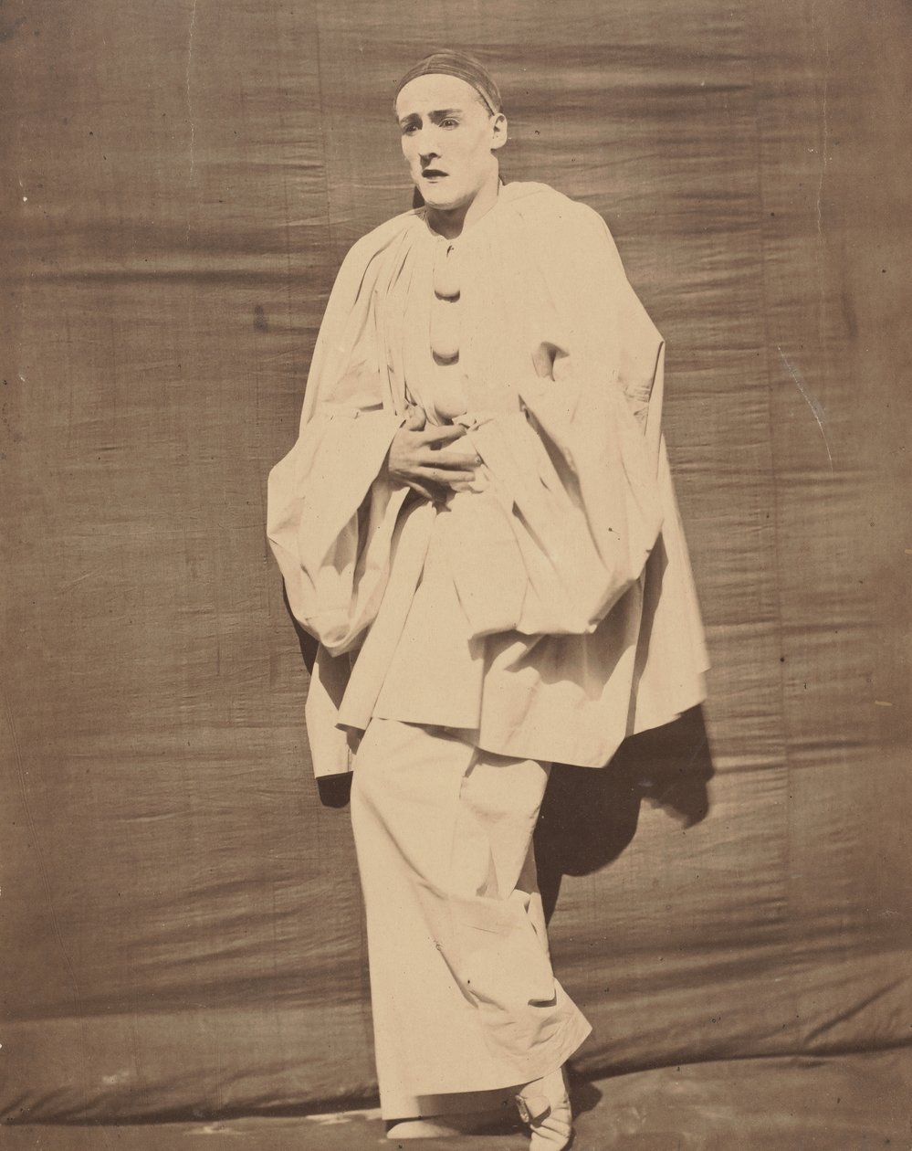 Pjerrot i smerte, ca. 1854-55. af Nadar