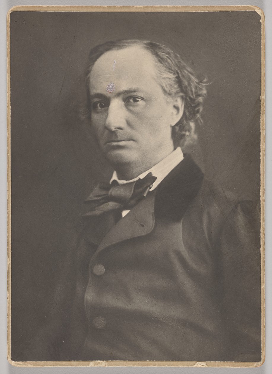 Portræt af Baudelaire af Nadar
