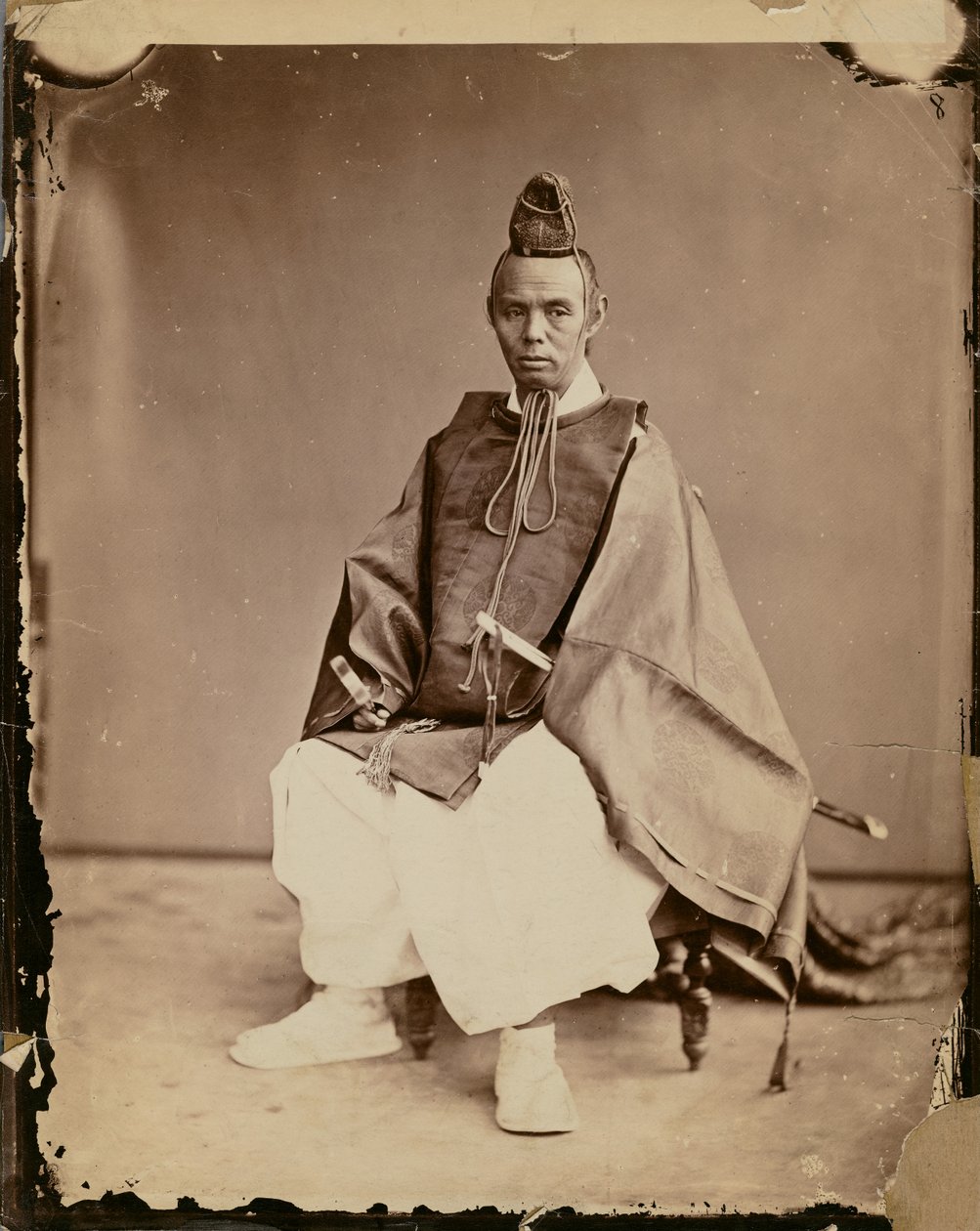 [Japansk mand] af Nadar [Gaspard Félix Tournachon]