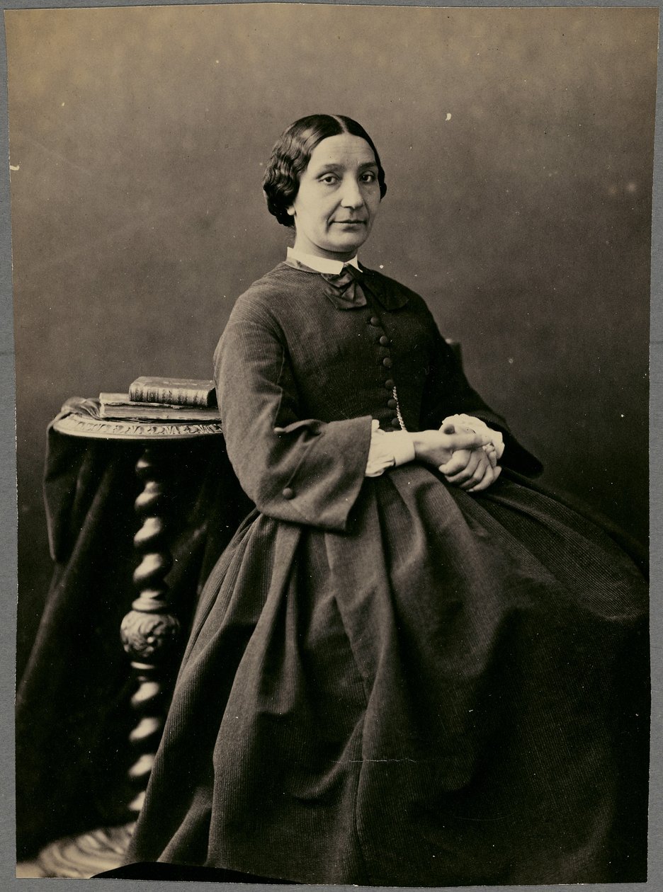 Frøken Elise Veuillot af Nadar [Gaspard Félix Tournachon]