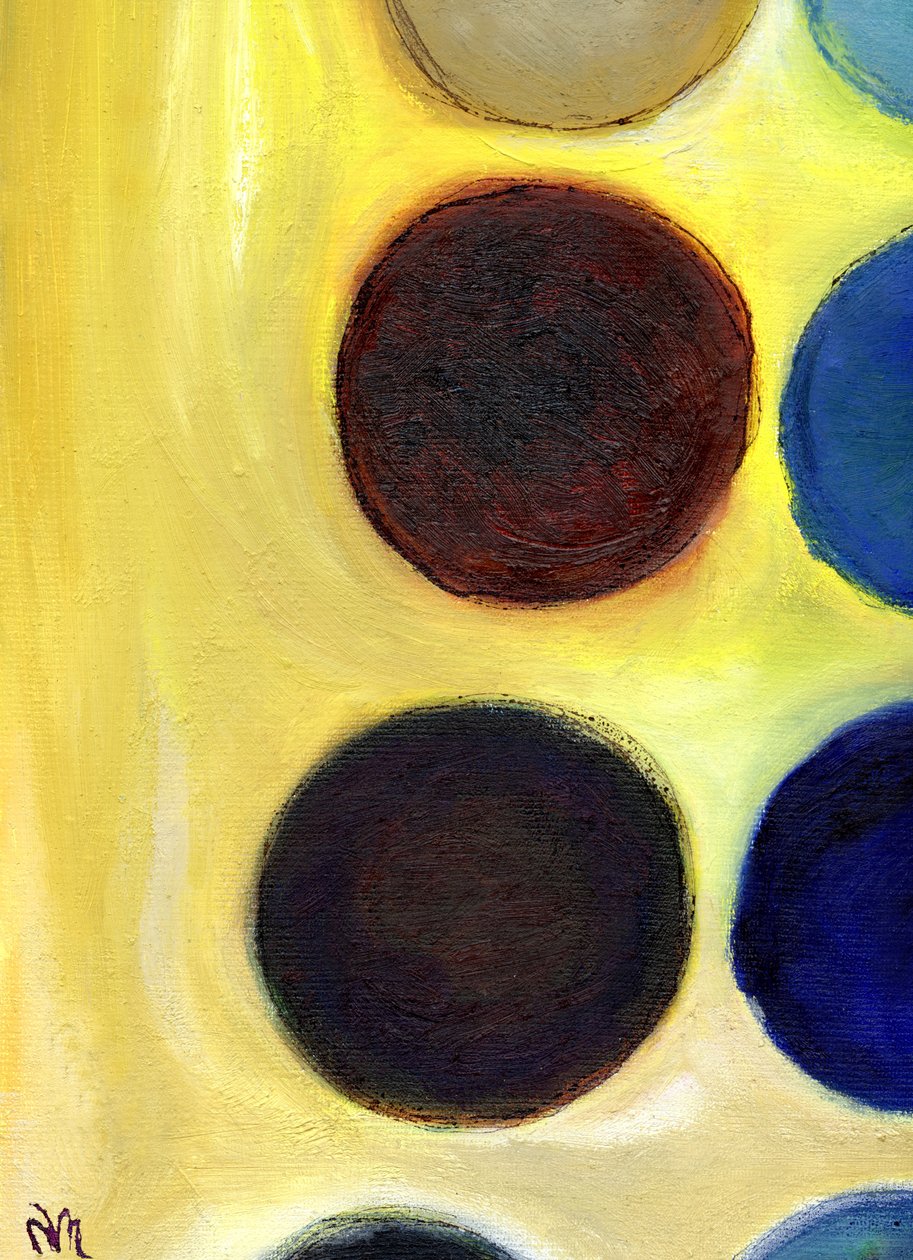 The Happy Dots 4, 2014, af Nancy Moniz Charalambous