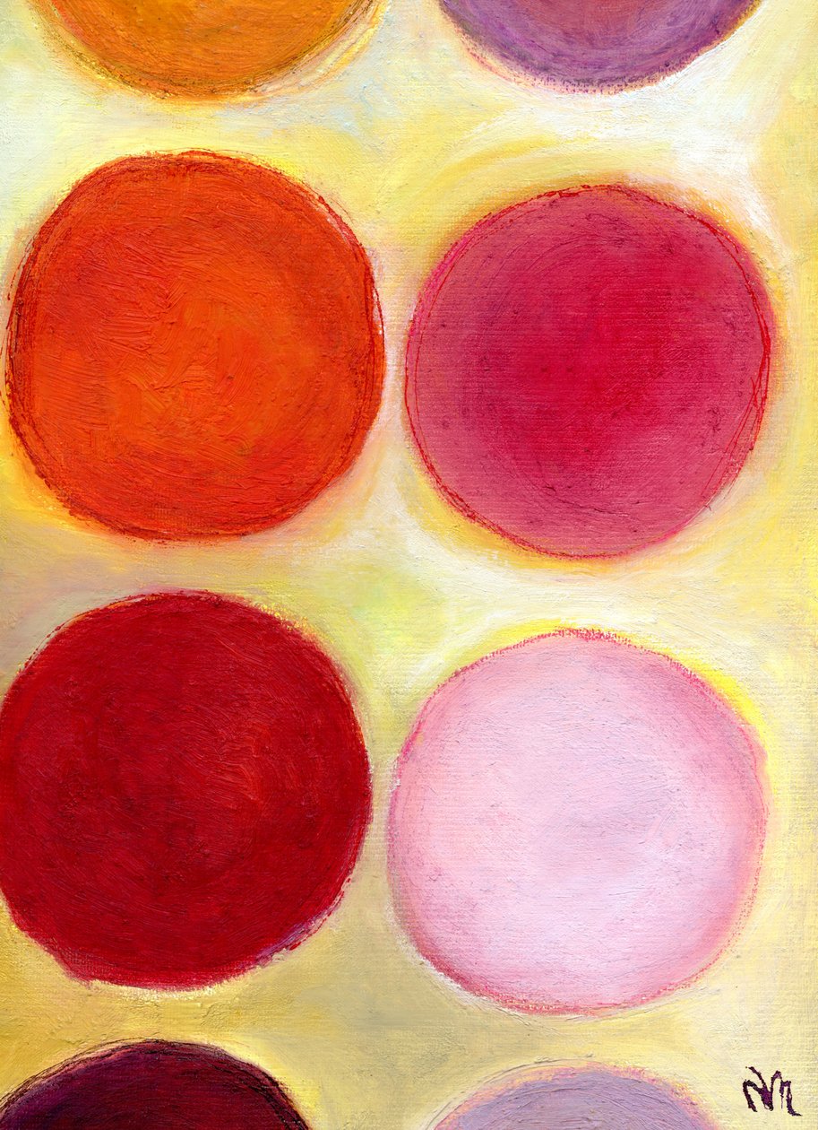 The Happy Dots 6, 2014, af Nancy Moniz Charalambous
