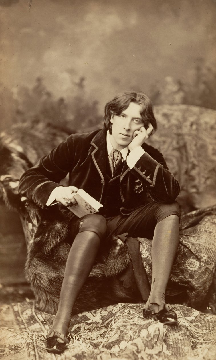Oscar Wilde, 1882. af Napoleon Sarony