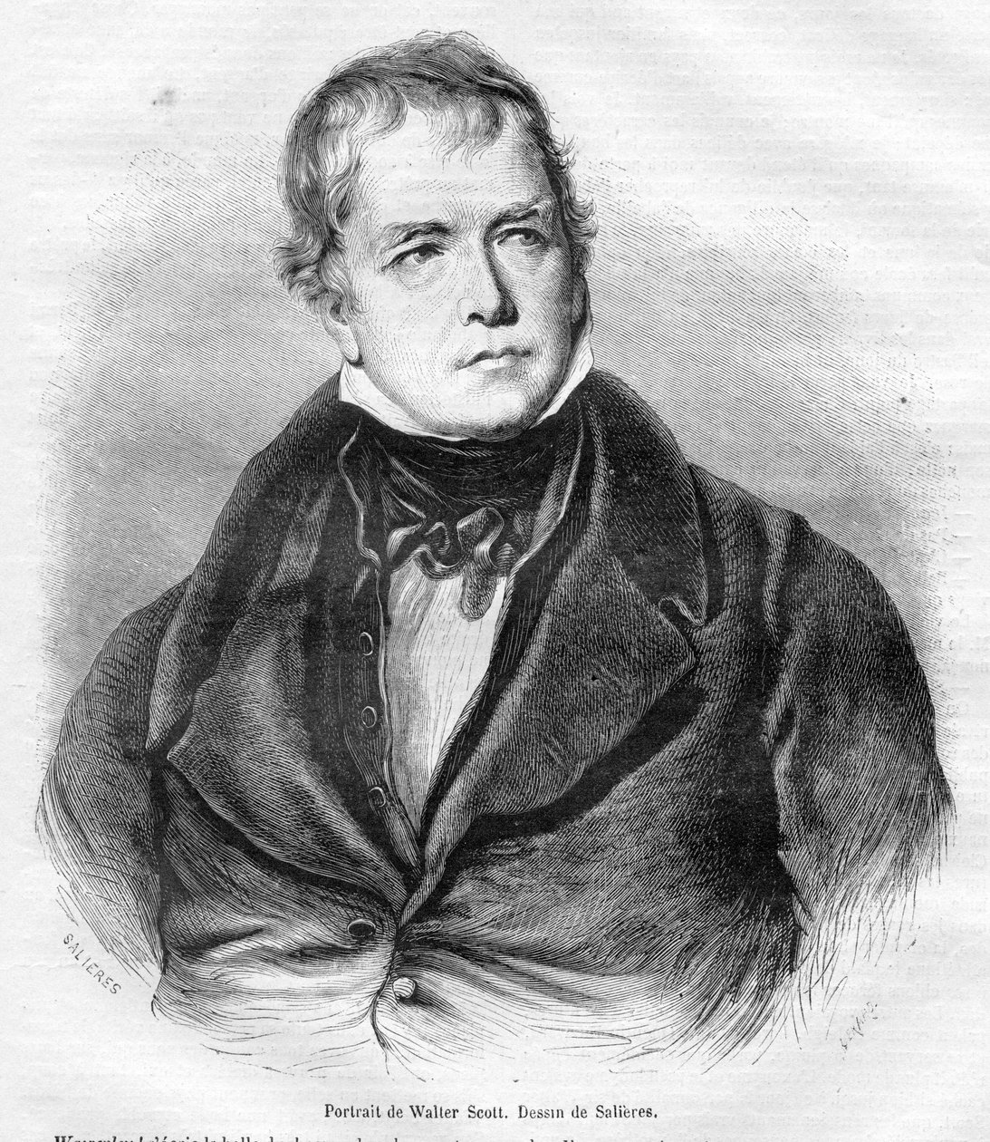 graveret portræt af Narcisse Salières