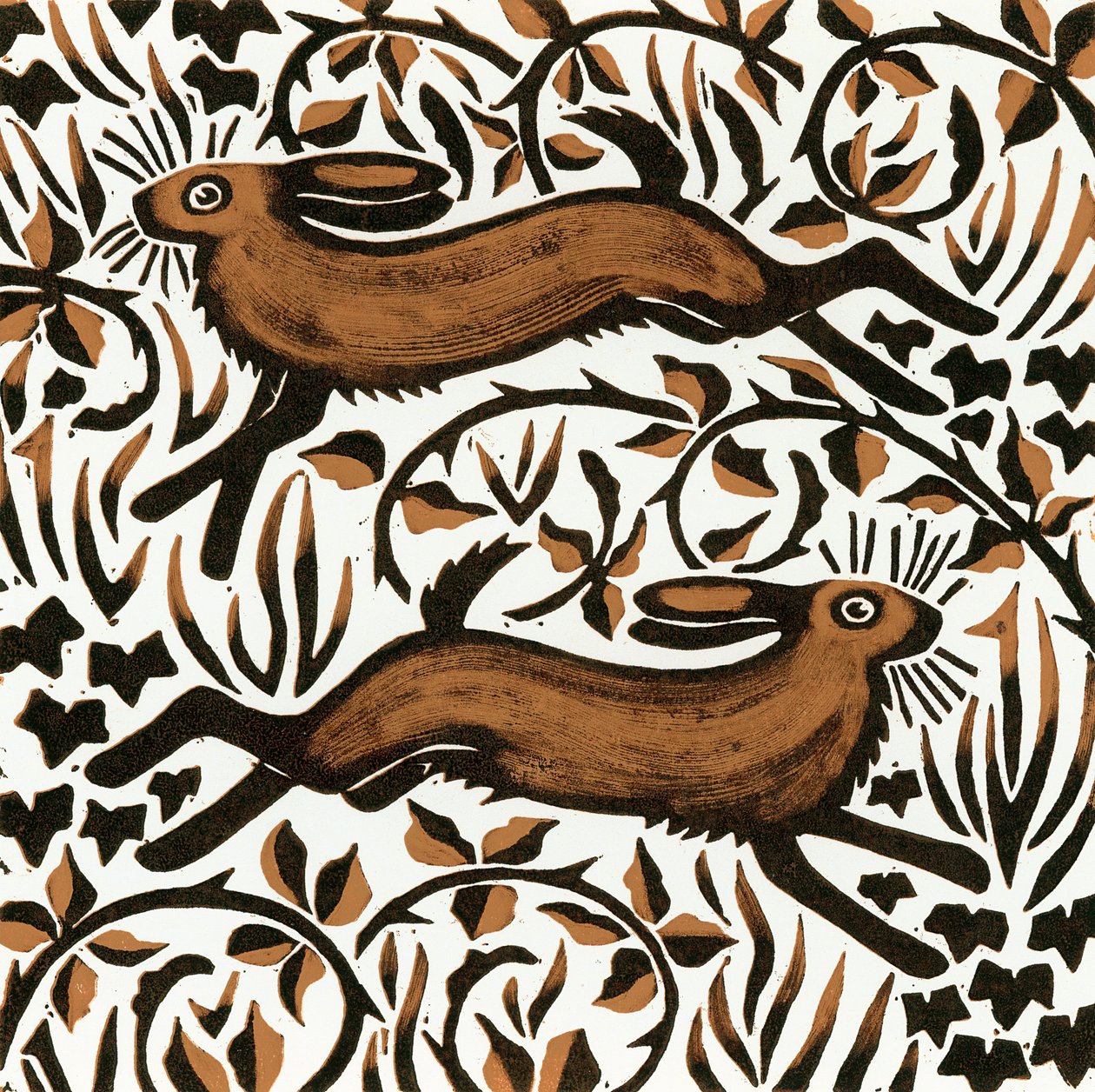 Bramble Hares, 2001 af Nat Morley