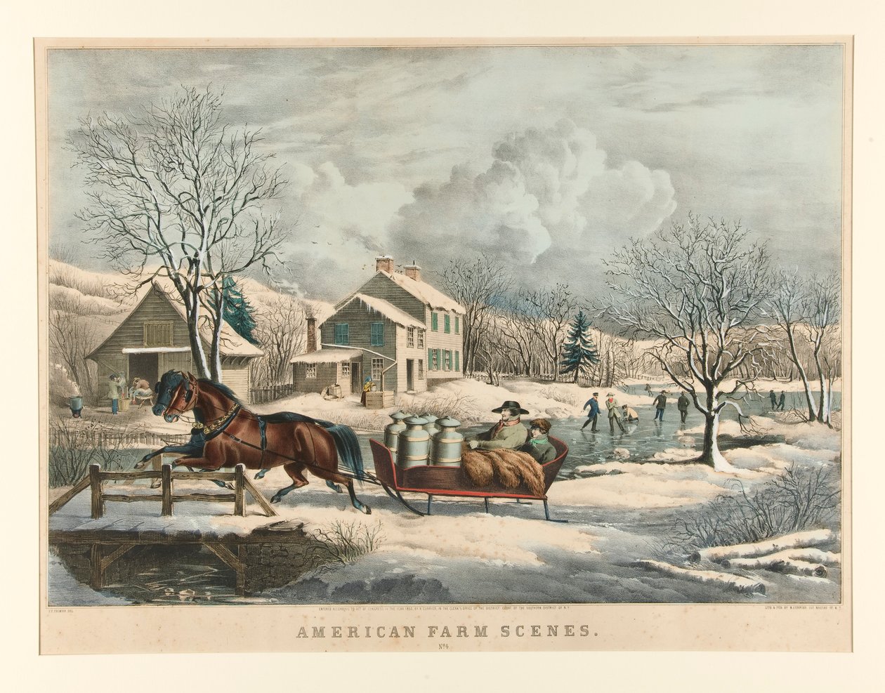 American Farm Scenes./ No.4 af Nathaniel Currier