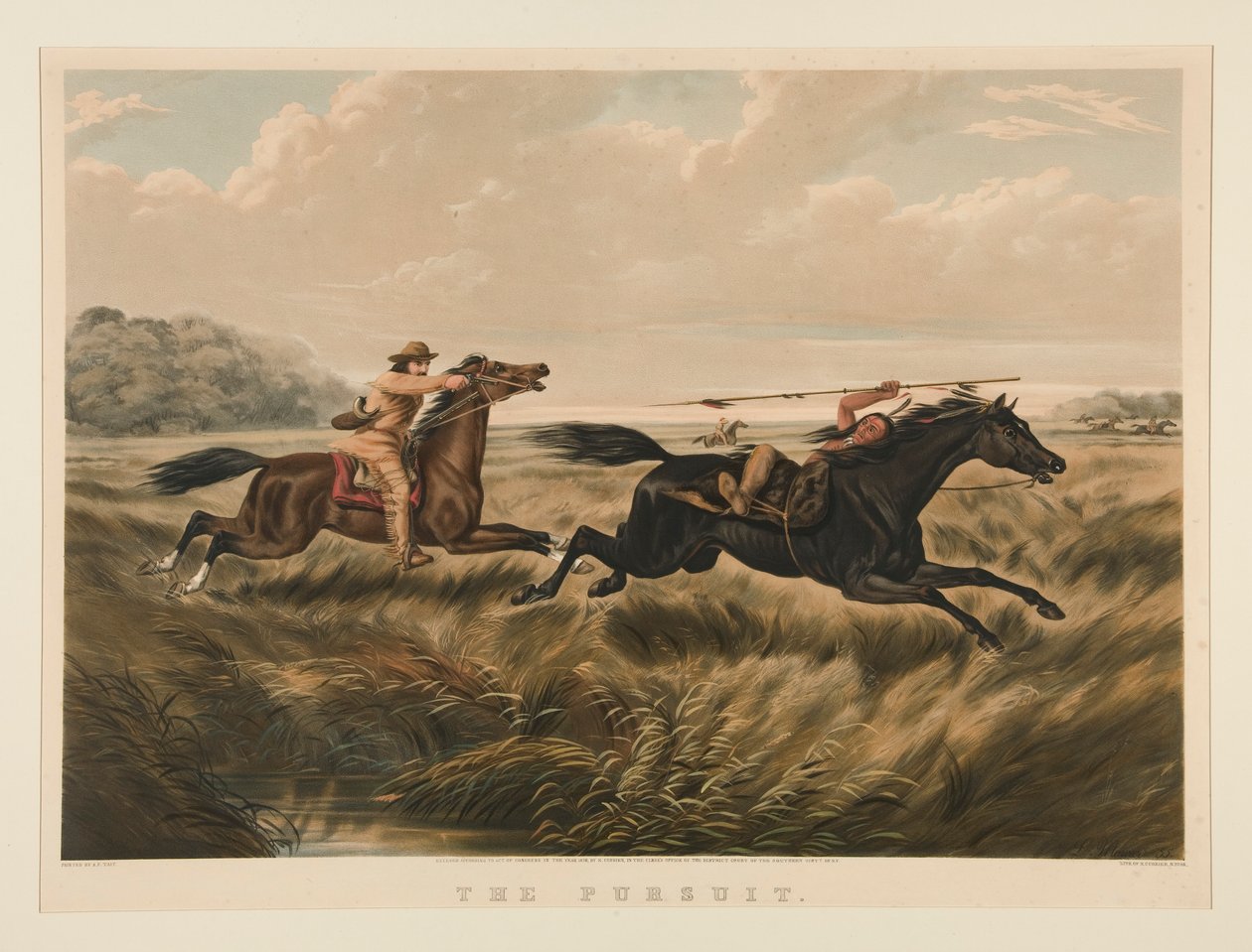 Jagten af Nathaniel Currier