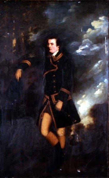 Portræt af en jæger af Nathaniel Dance Holland