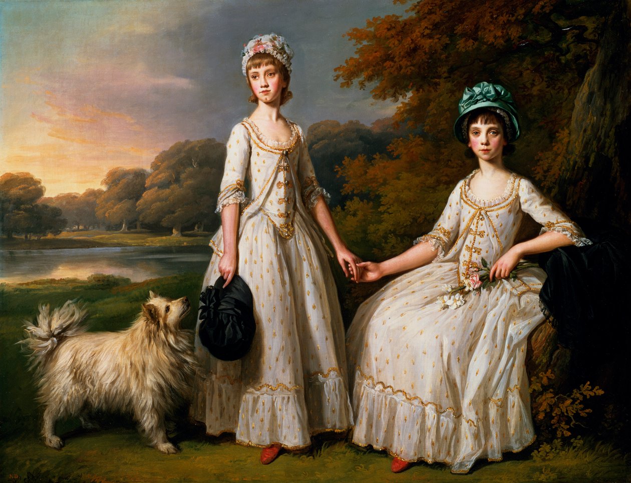 Frøkenerne Tracy Travell af Nathaniel Dance Holland