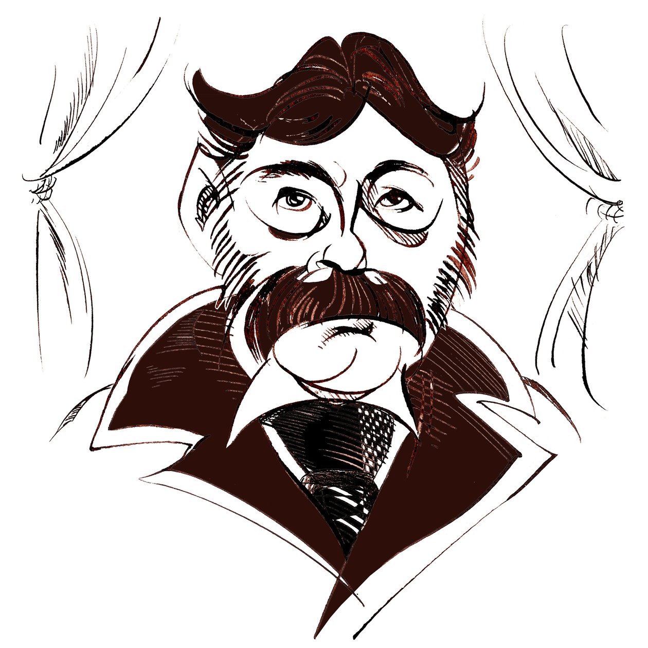 Arthur Sullivan, engelsk operettekomponist, 1842-1900 af Neale Osborne