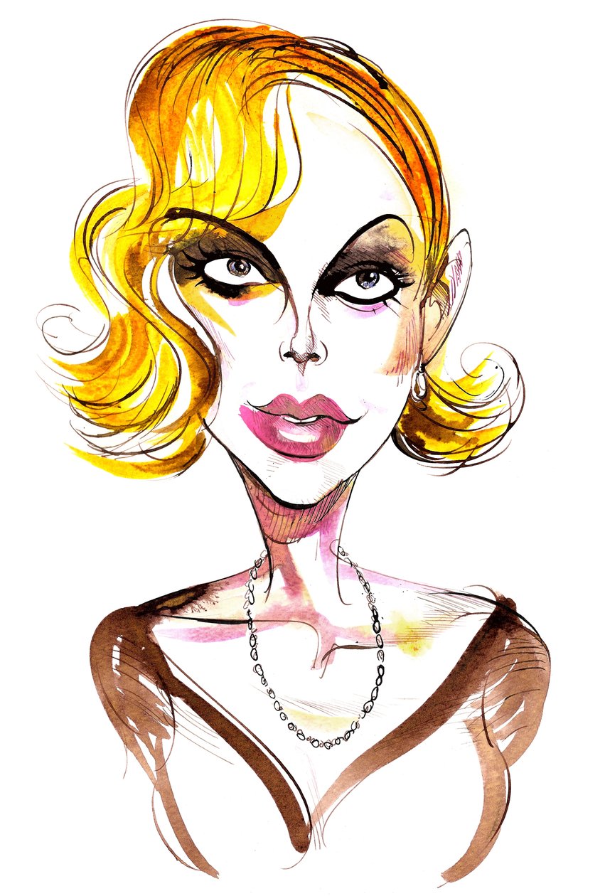 Charlize Theron af Neale Osborne