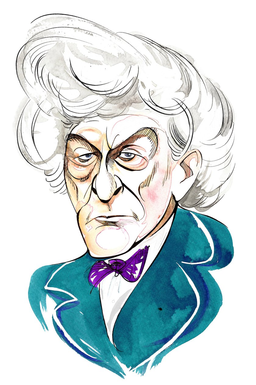 Jon Pertwee som Doctor Who i BBC