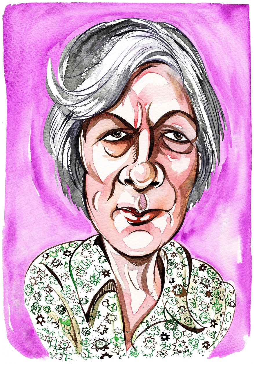 Judith Weir - karikatur af Neale Osborne