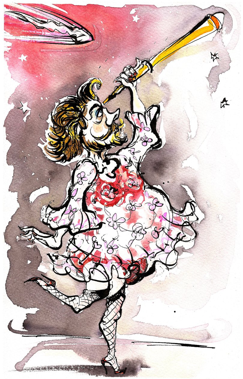 Le Grand Macabre - illustration til en komisk opera af György Ligeti (1978) af Neale Osborne