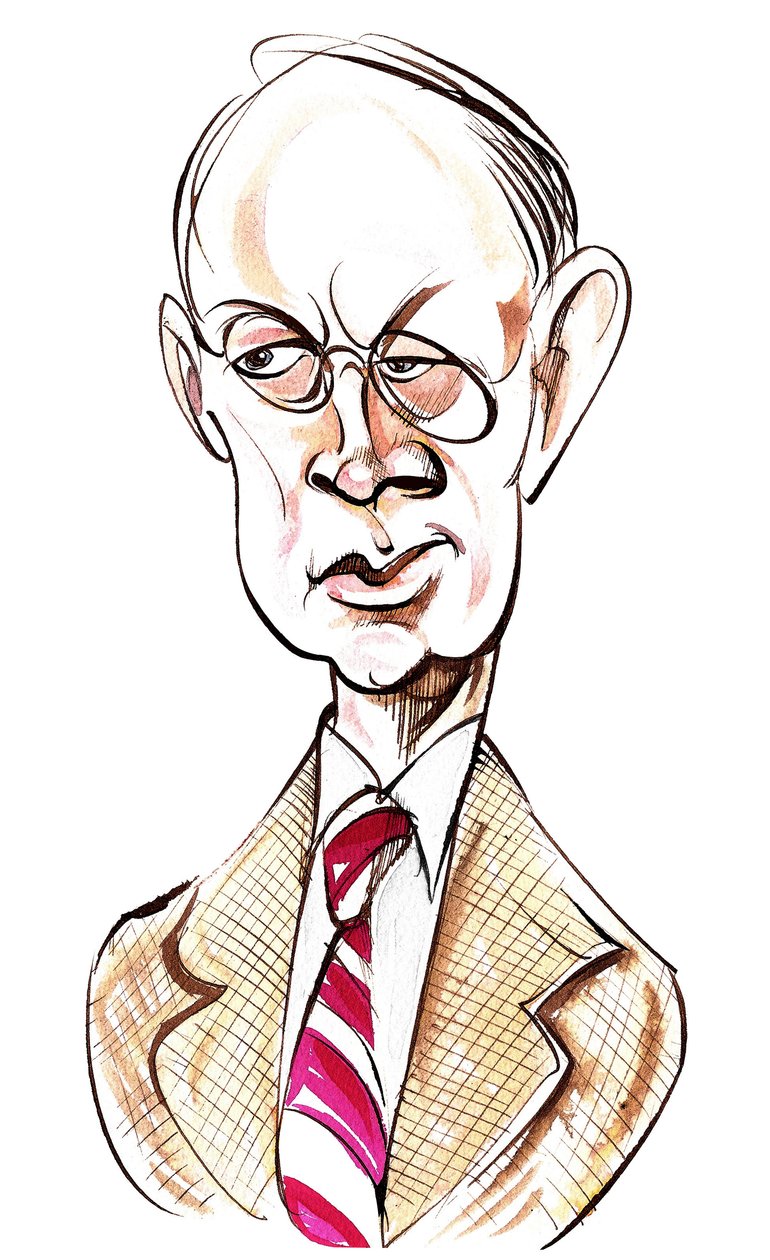Sergey Prokofiev - karikatur af Neale Osborne