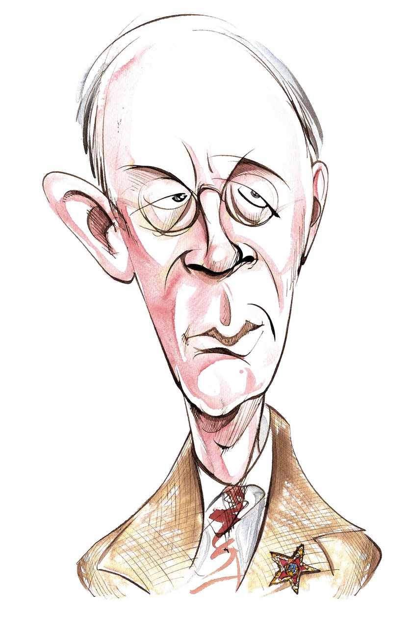 Sergey Prokofiev - karikatur af Neale Osborne